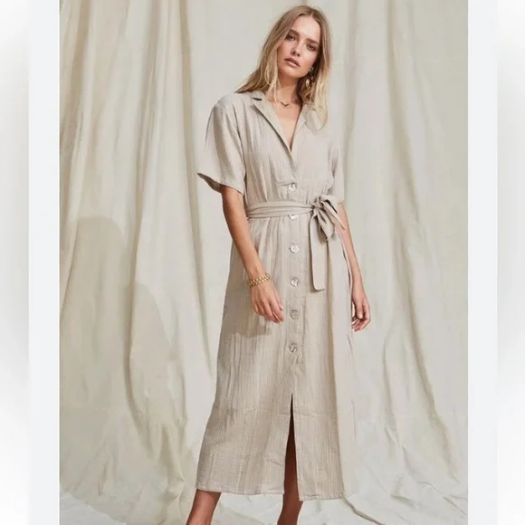 Linen Dress Maurie Eve Higher Love Dress Maurie Eve Dresses Maurie Eve  Higher Love Dress Poshmark